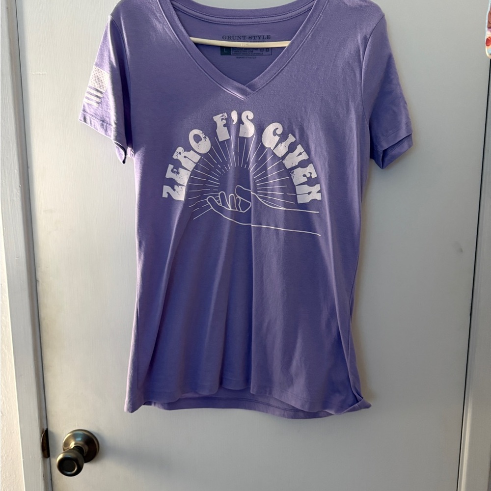 Grunt Style Lavender Graphic Tee